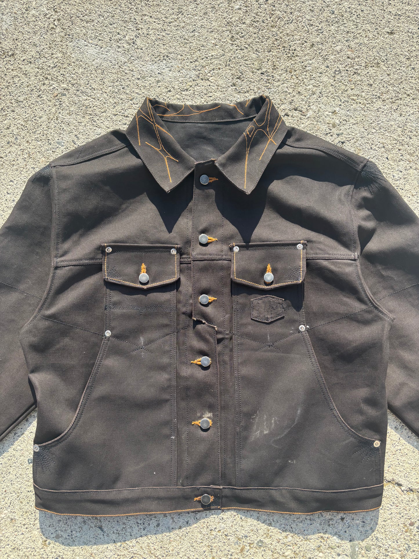 HIVE.MENTALITY Mocha SlitJacket V1