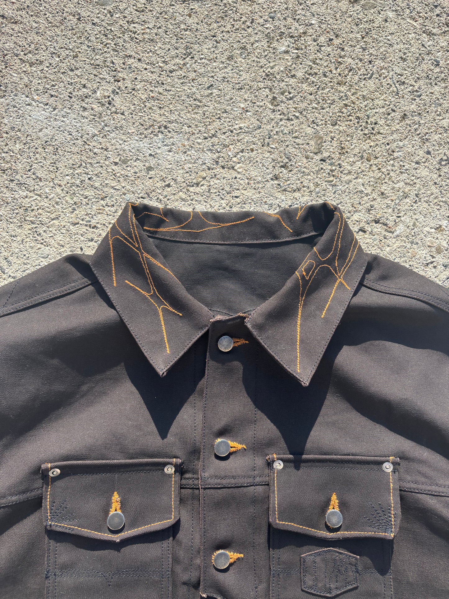 HIVE.MENTALITY Mocha SlitJacket V1