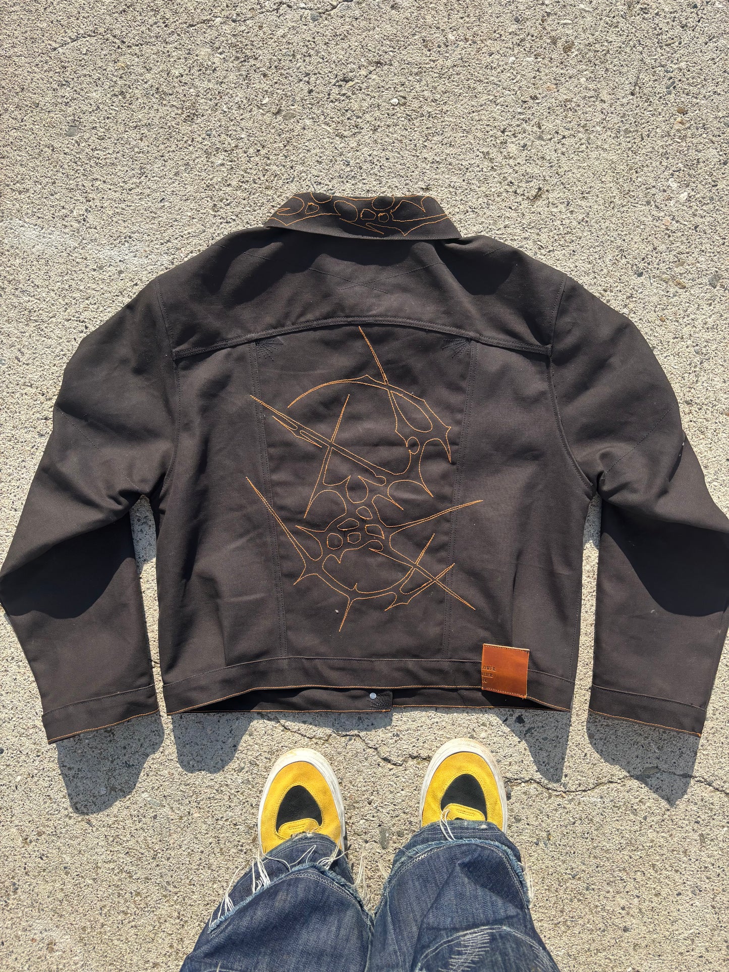 HIVE.MENTALITY Mocha SlitJacket V1
