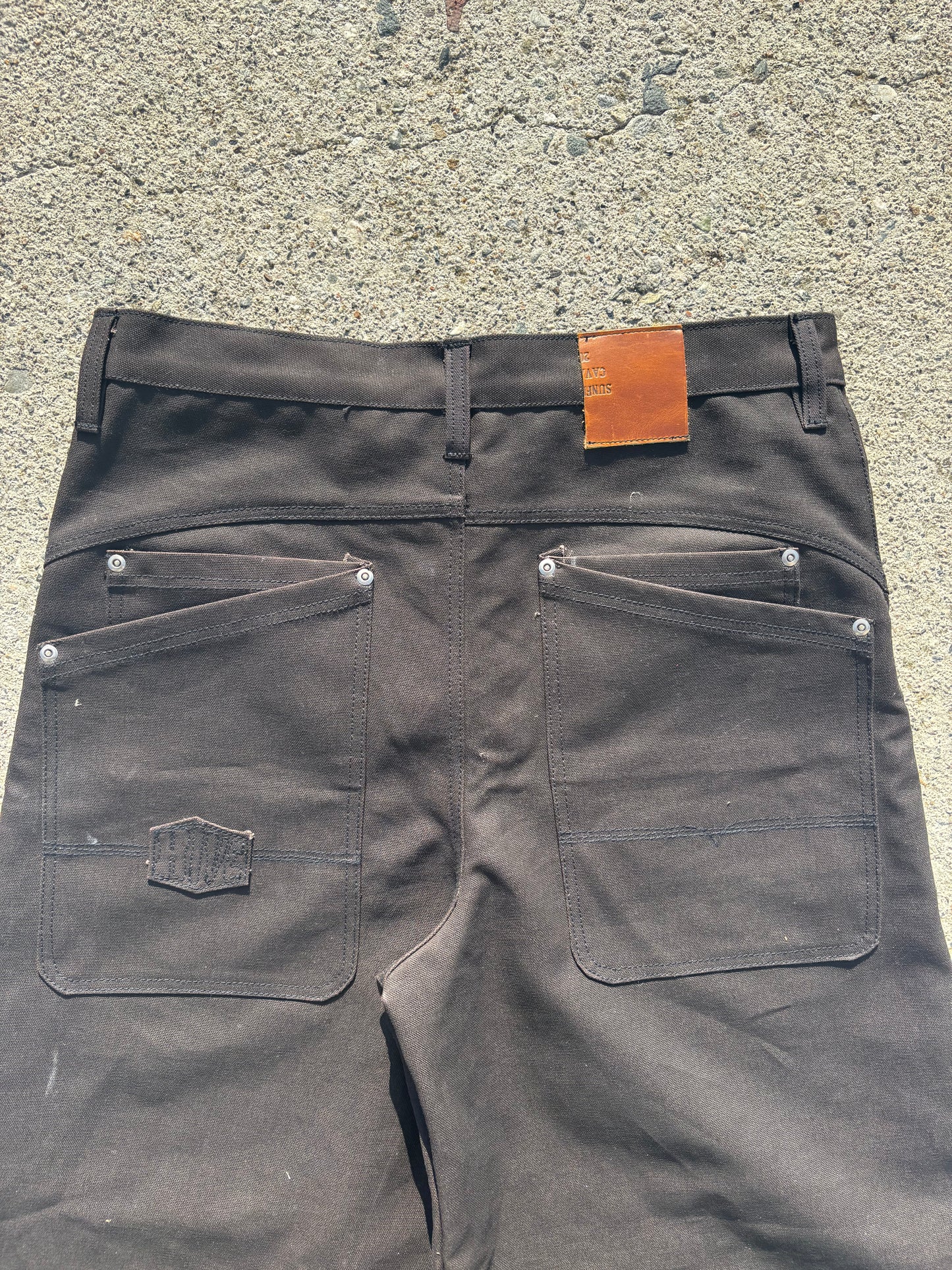 HIVE.MENTALITY Mocha Flared pants