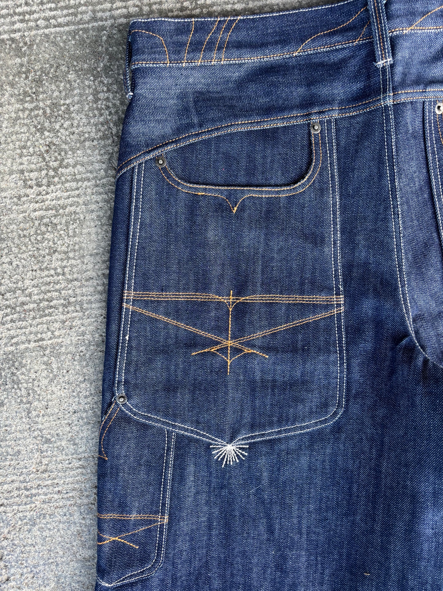 HIVE.MENTALITY Dust Bowl Denim Shorts