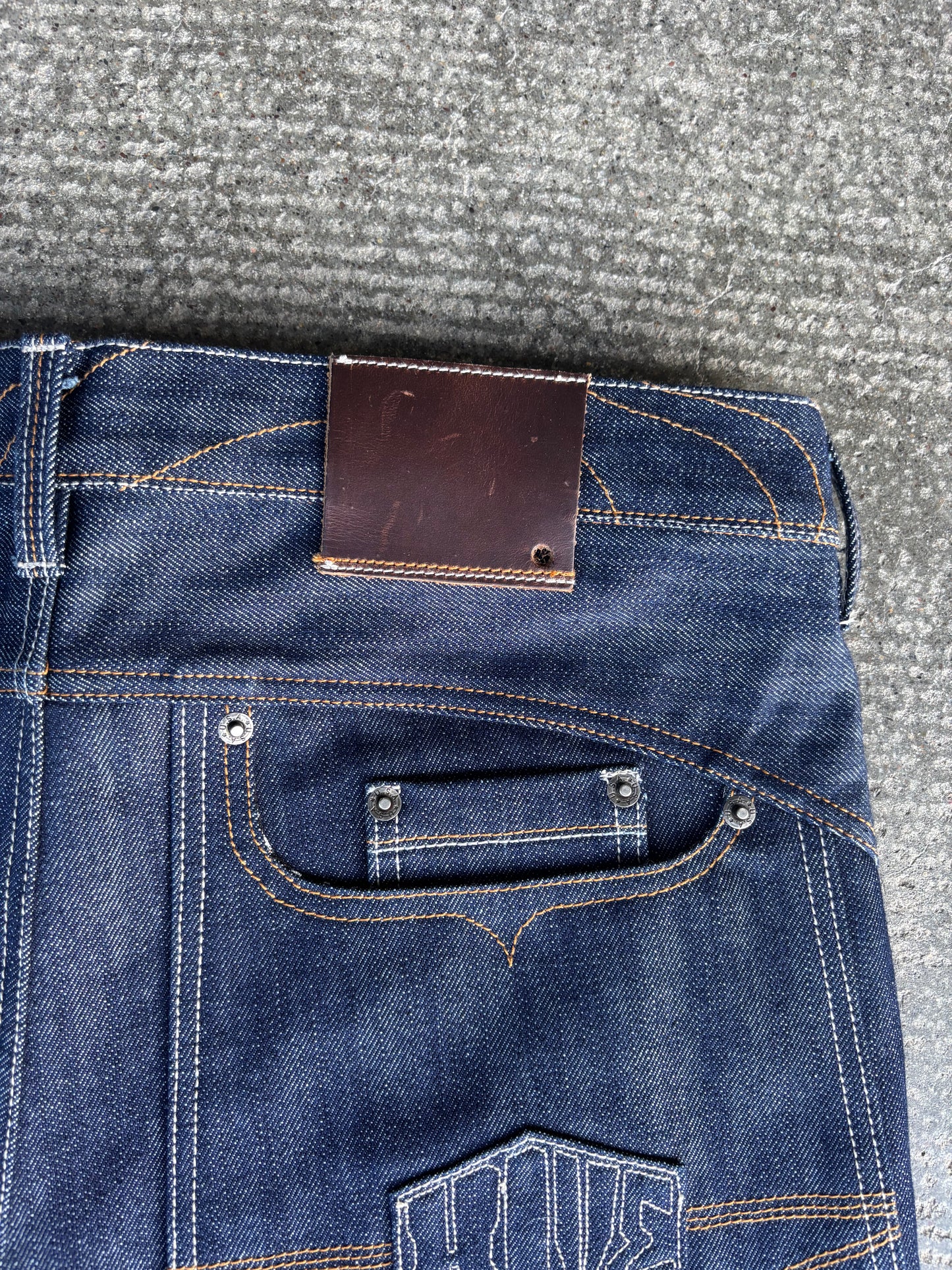 HIVE.MENTALITY Dust Bowl Denim Shorts