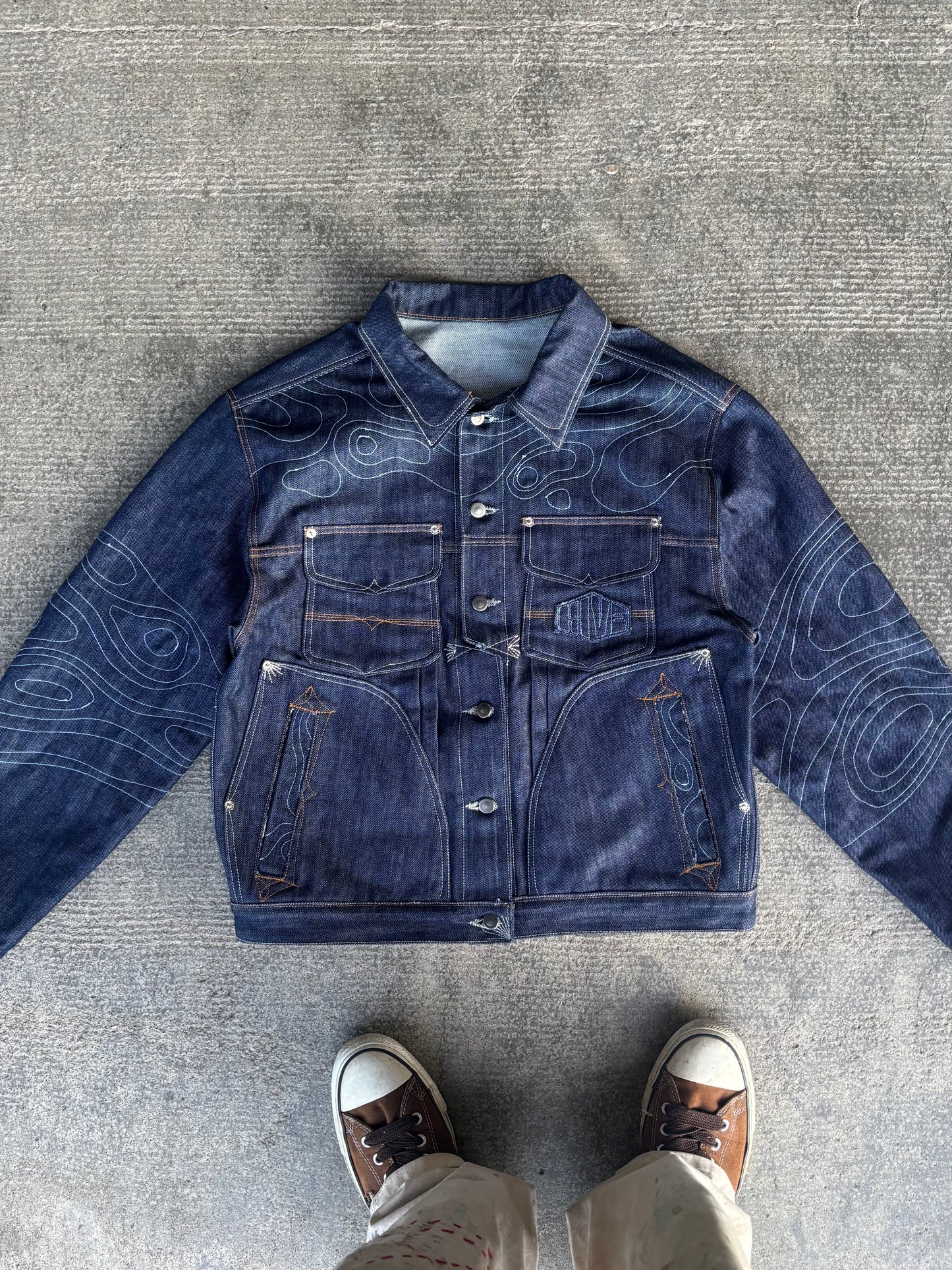 HIVE.MENTALITY Atlantis Slit Jacket