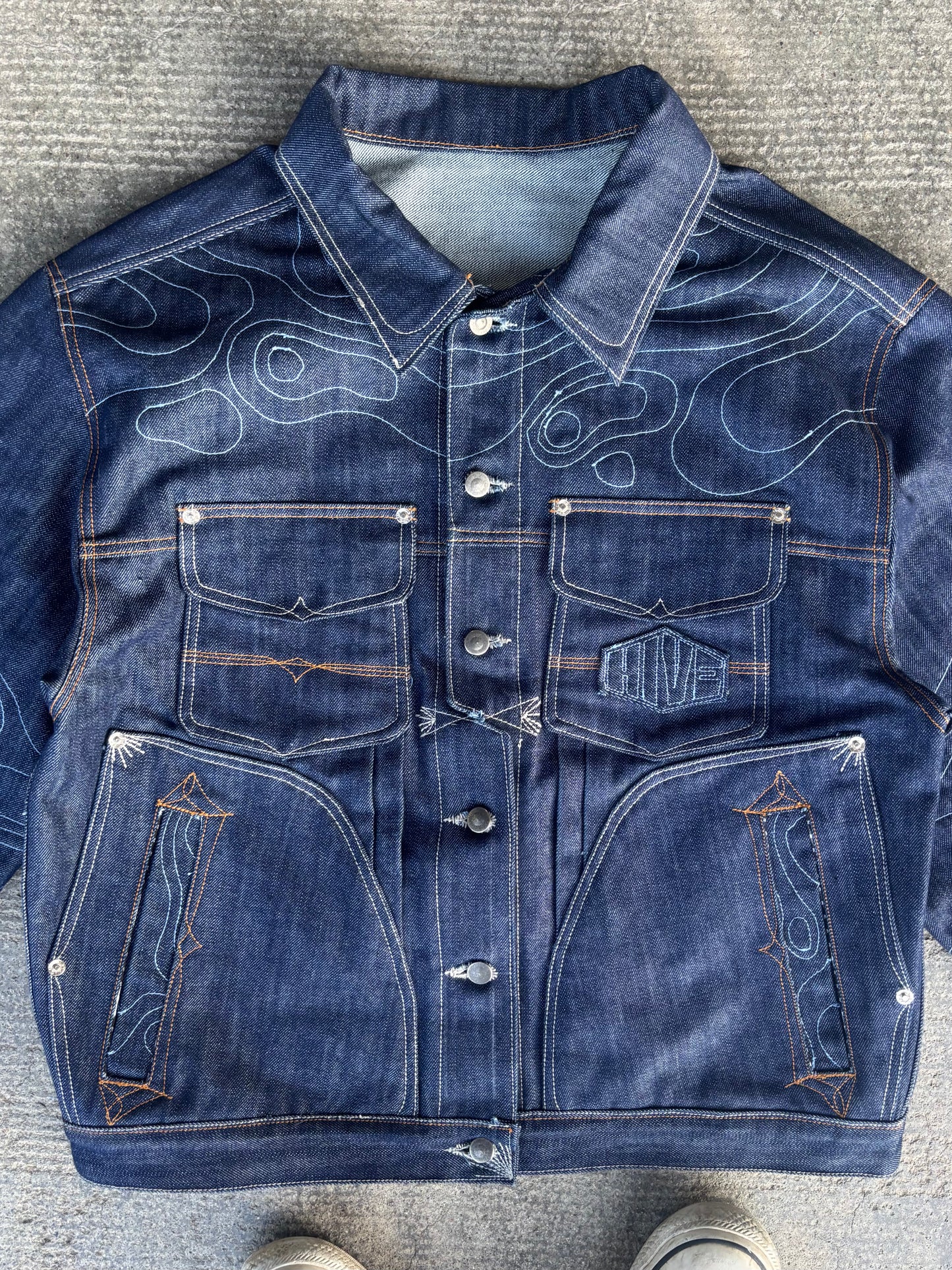 HIVE.MENTALITY Atlantis Slit Jacket