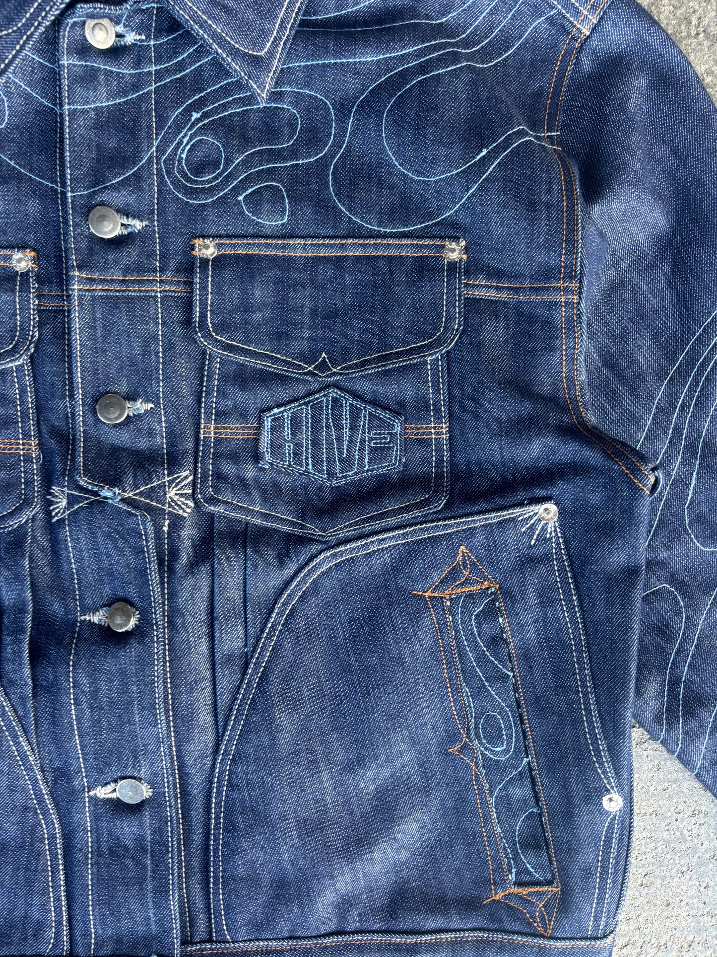 HIVE.MENTALITY Atlantis Slit Jacket