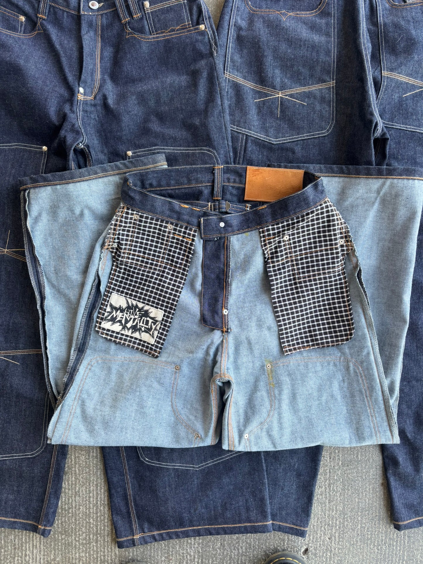 HIVE.MENTALITY Train Hopper Denim