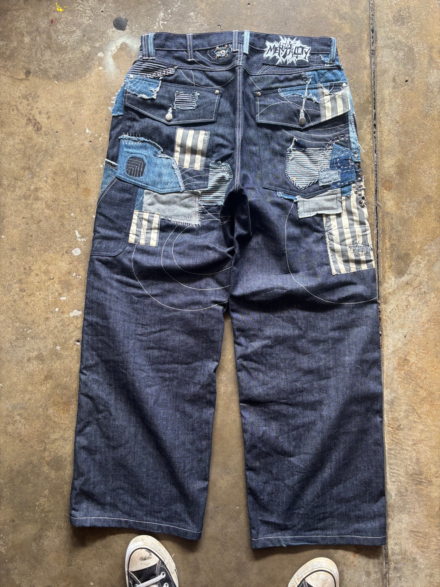 Patchwork jeans