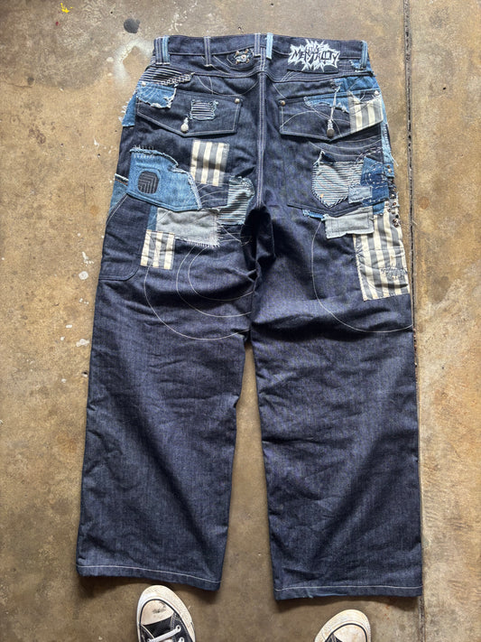 Patchwork jeans